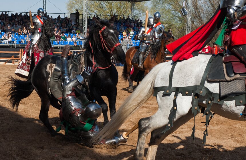 Рыцарский турнир Святого Георгия. Фоторепортаж 29 фото
