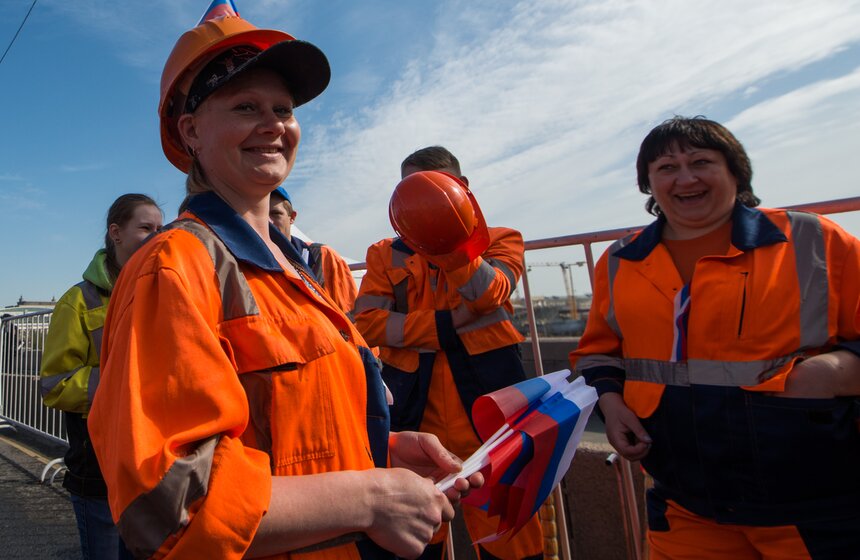 Как прошел Первомай в Москве. Фото 6 фото