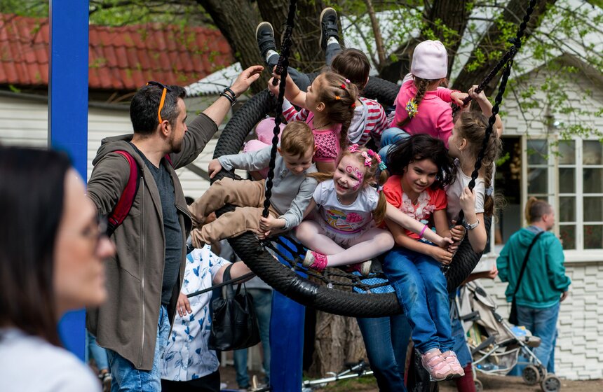 Открытие летнего сезона в парке Горького. Фото 19 фото