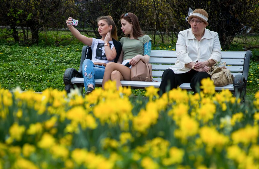 Открытие летнего сезона в парке Горького. Фото 17 фото