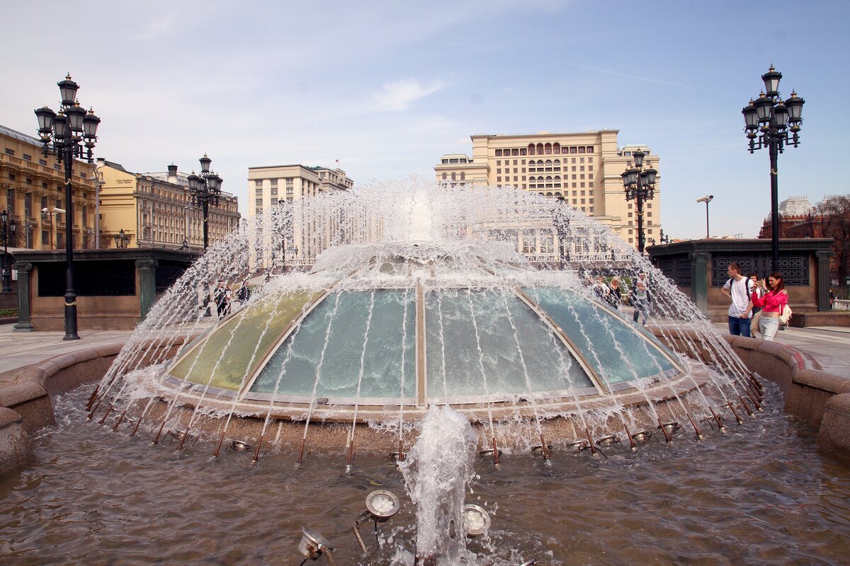 Все фонтаны москвы