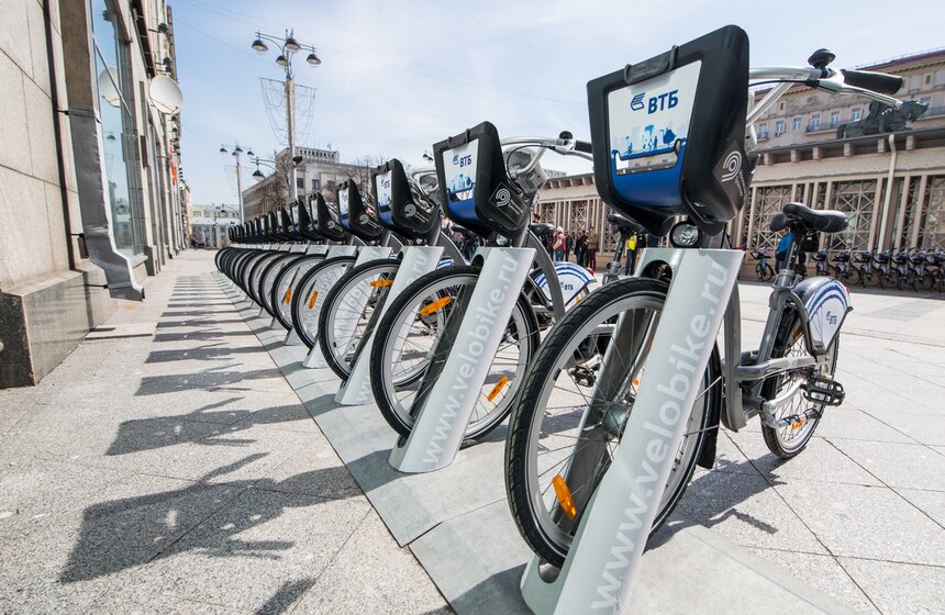 Сезон городского велопроката официально открыли в Москве 3 фото