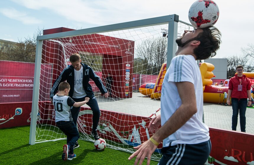 Церемония открытия парка Кубка Конфедераций 6 фото