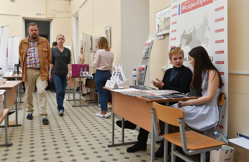 Дни карьеры на факультетах журналистики МГУ и ВШЭ. Фото 31 фото