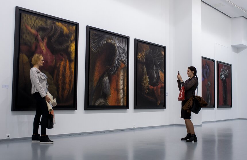 Открытие четырех новых выставок в МАММ 16 фото