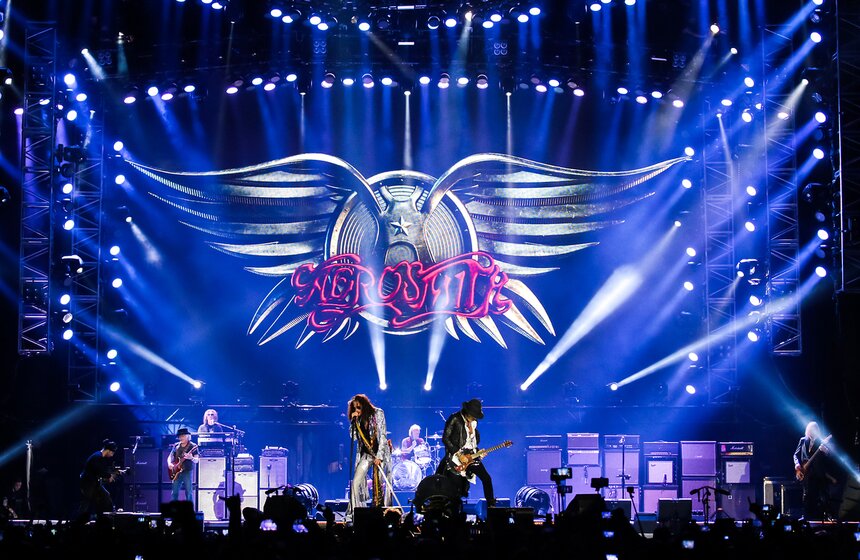 Концерт Aerosmith в "Олимпийском" 7 фото