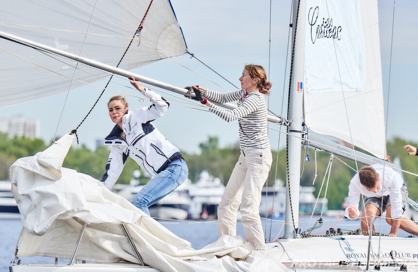 Открытие парусного сезона в Москве 26 фото