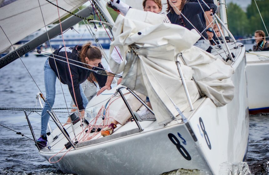 Открытие парусного сезона в Москве 20 фото