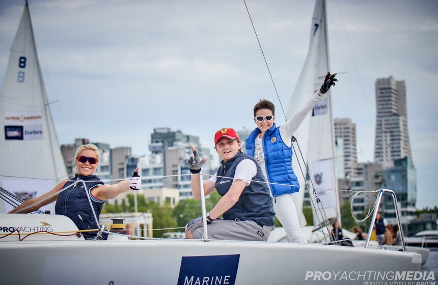 Открытие парусного сезона в Москве 11 фото