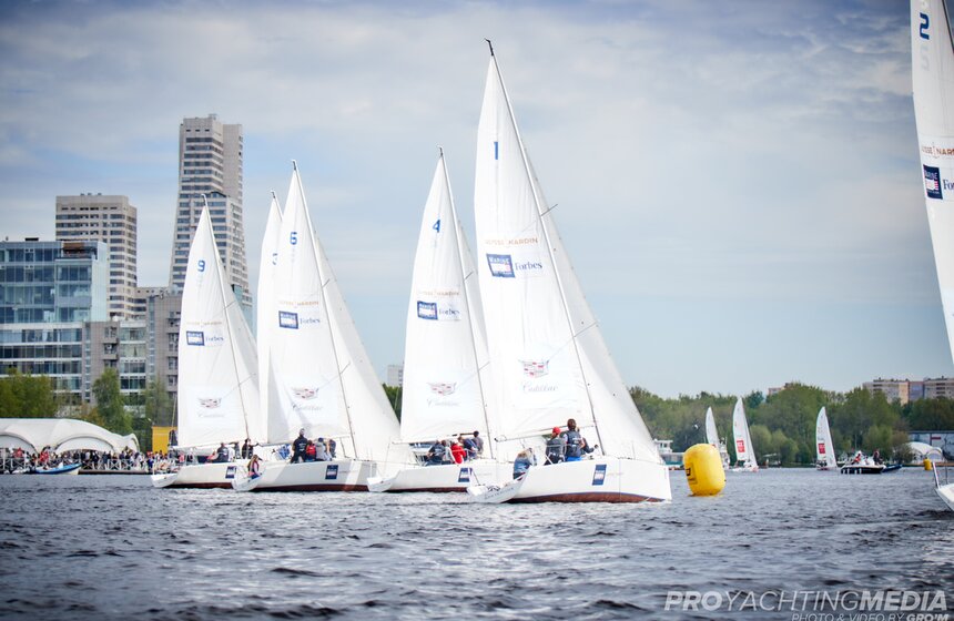 Открытие парусного сезона в Москве 16 фото