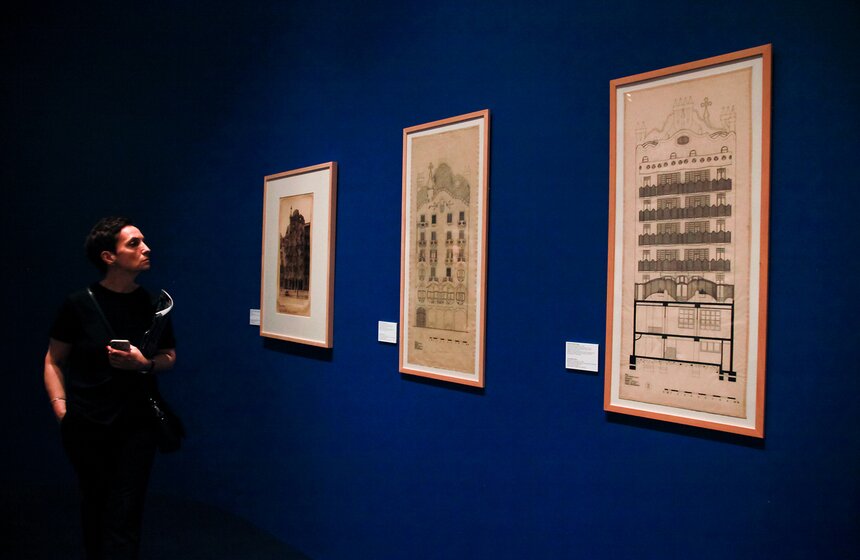 Выставка "Антонио Гауди. Барселона". Фото 32 фото