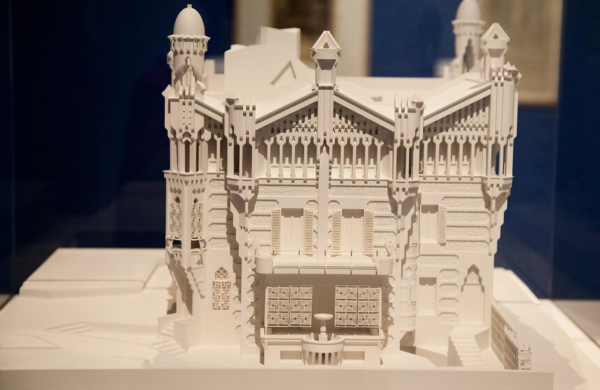 Выставка "Антонио Гауди. Барселона". Фото 13 фото