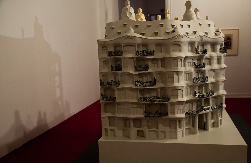 Выставка "Антонио Гауди. Барселона". Фото 23 фото