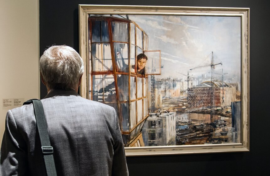 "Ночь в музее": Новая Третьяковка 7 фото