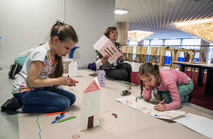 "Ночь в музее": Новая Третьяковка 5 фото