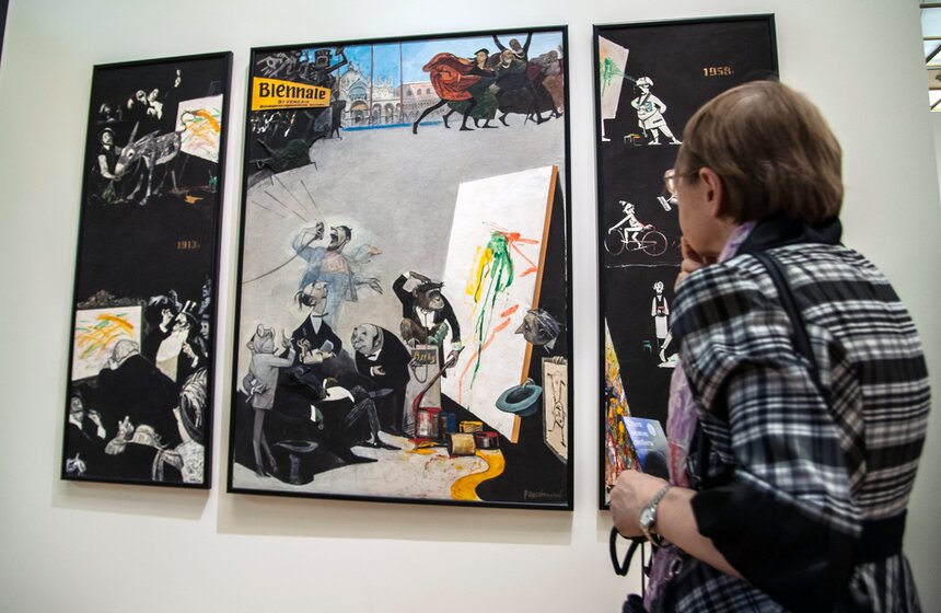 "Ночь в музее": Новая Третьяковка 11 фото