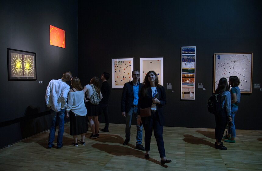 "Ночь в музее": Новая Третьяковка 14 фото