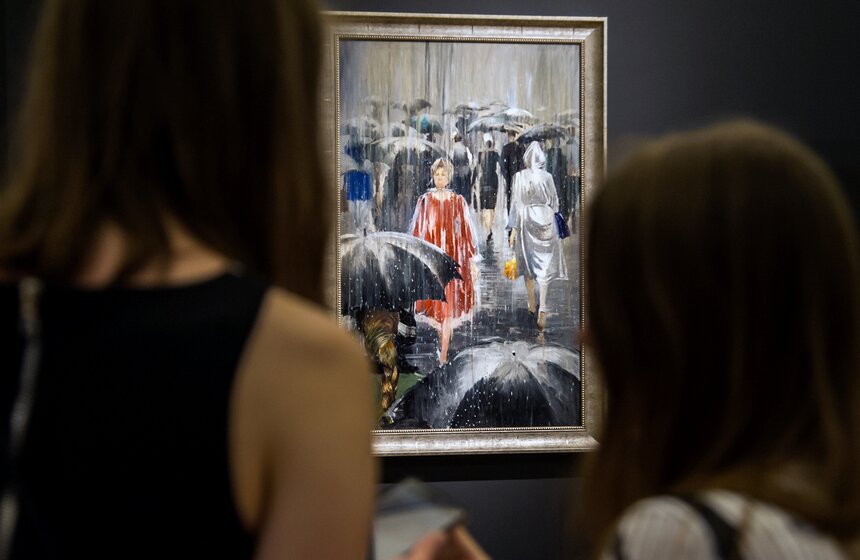 "Ночь в музее": Новая Третьяковка 21 фото