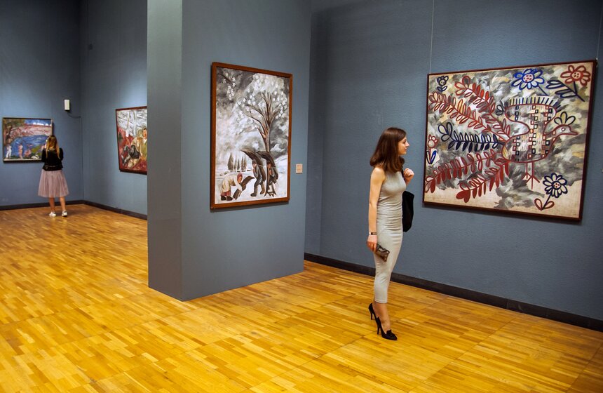 "Ночь в музее": Новая Третьяковка 29 фото