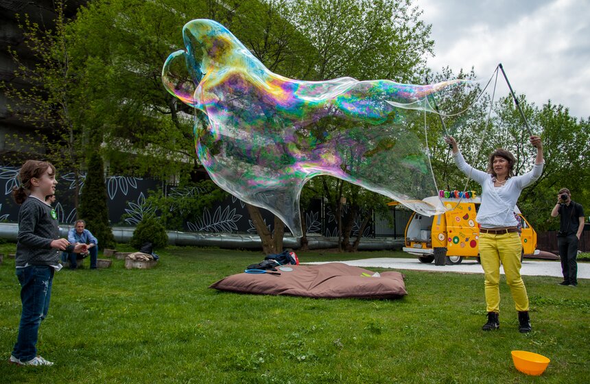 День рождения Зеленой школы парка Горького. Фото 15 фото