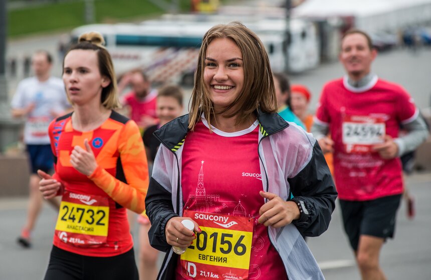 Московский полумарафон. Фото 17 фото