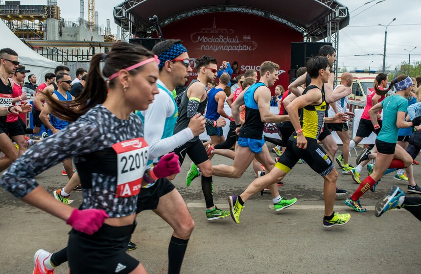 Московский полумарафон. Фото 9 фото