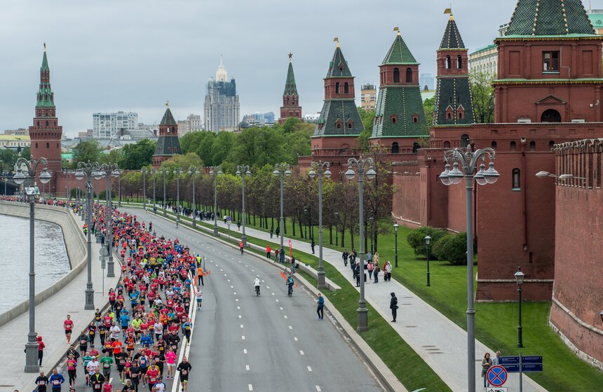 Московский полумарафон. Фото 12 фото
