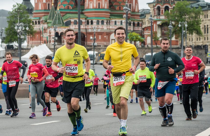 Московский полумарафон. Фото 16 фото