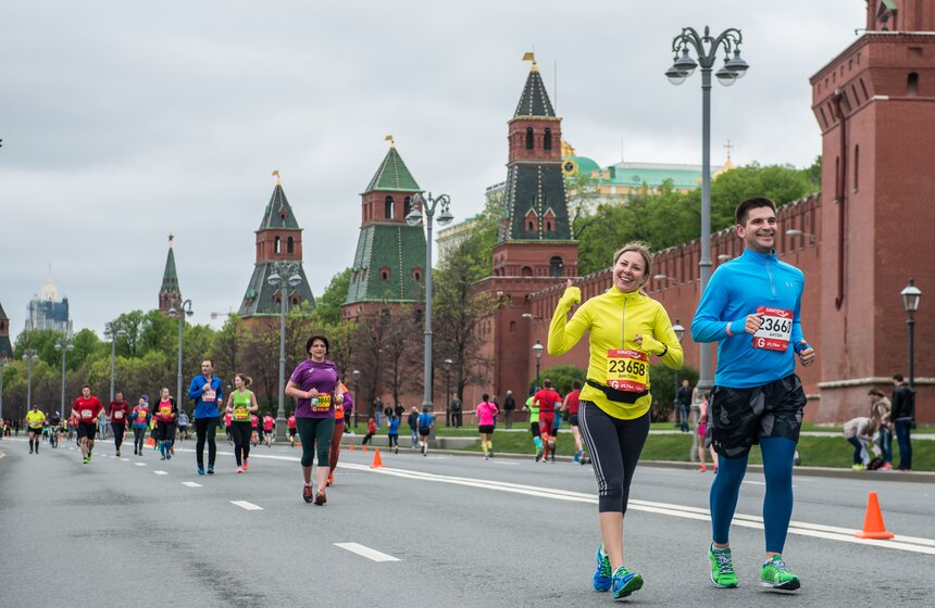 Московский полумарафон. Фото 21 фото
