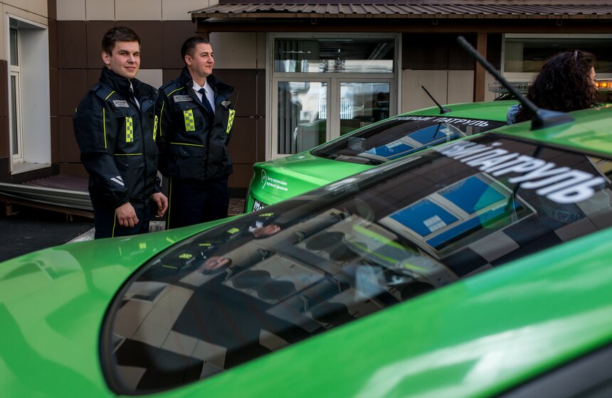 Презентация новой службы ЦОДД "Дорожный патруль". Фото 6 фото