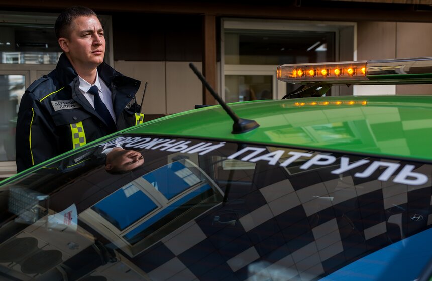 Презентация новой службы ЦОДД "Дорожный патруль". Фото 5 фото