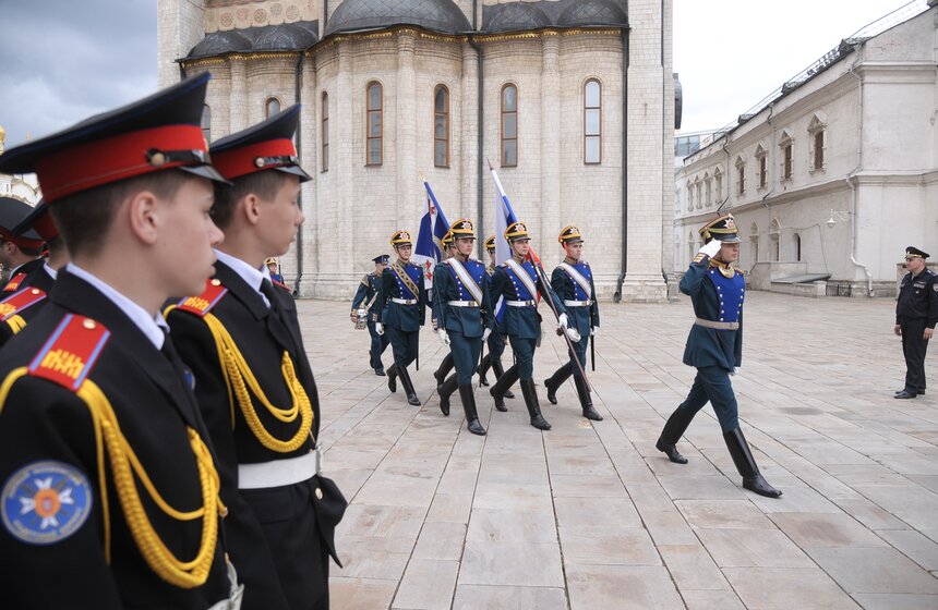 Торжественная церемония посвящения в кадеты 50 фото