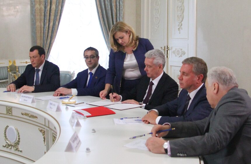 Встреча Сергея Собянина с мэром Белграда 11 фото