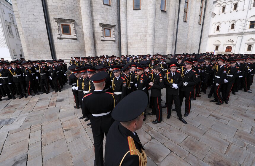 Торжественная церемония посвящения в кадеты 4 фото