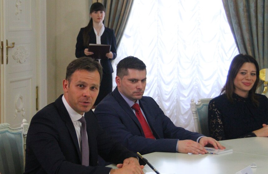 Встреча Сергея Собянина с мэром Белграда 7 фото