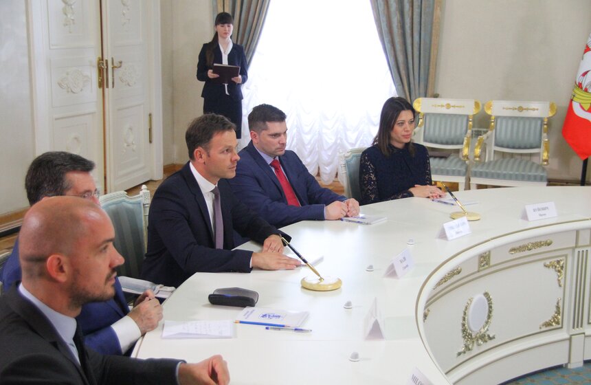 Встреча Сергея Собянина с мэром Белграда 6 фото