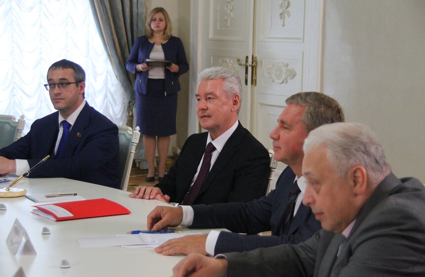 Встреча Сергея Собянина с мэром Белграда 8 фото