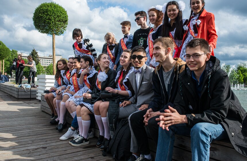 Последний звонок в столице 25 фото