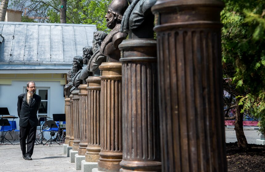 Торжественное открытие "Аллеи Правителей". Фото 25 фото