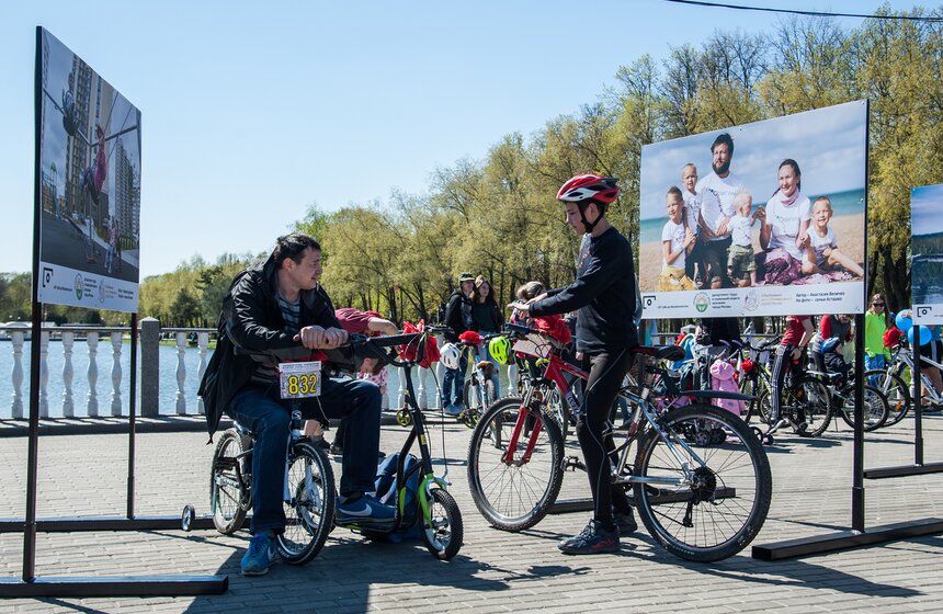 Велопробег "Спасибо за то, что мы живы!" прошел в Измайлове 7 фото