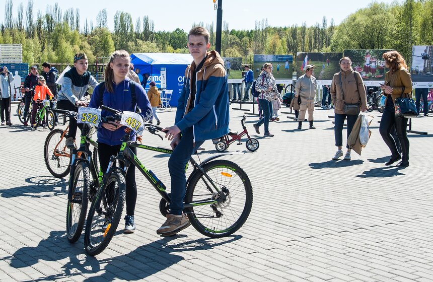 Велопробег "Спасибо за то, что мы живы!" прошел в Измайлове 6 фото