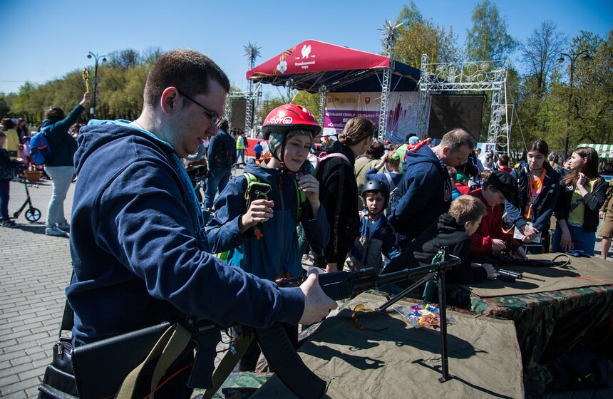 Велопробег "Спасибо за то, что мы живы!" прошел в Измайлове 3 фото