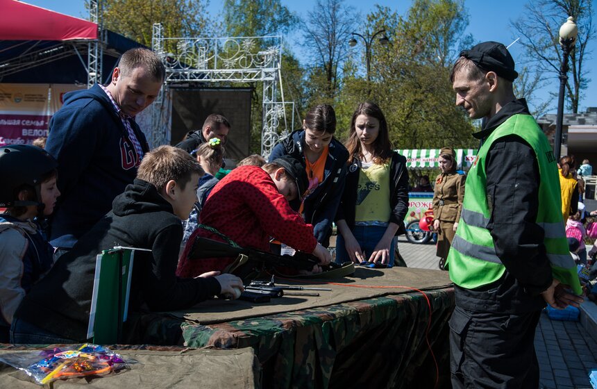 Велопробег "Спасибо за то, что мы живы!" прошел в Измайлове 2 фото