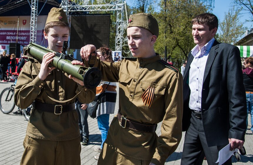 Велопробег "Спасибо за то, что мы живы!" прошел в Измайлове 5 фото