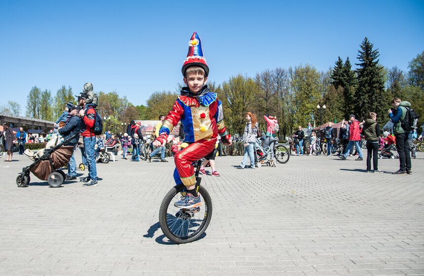 Велопробег "Спасибо за то, что мы живы!" прошел в Измайлове 17 фото
