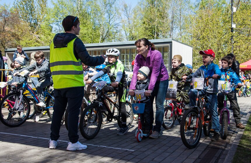 Велопробег "Спасибо за то, что мы живы!" прошел в Измайлове 9 фото