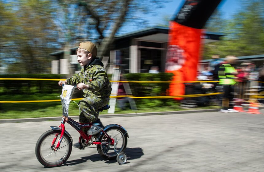Велопробег "Спасибо за то, что мы живы!" прошел в Измайлове 12 фото