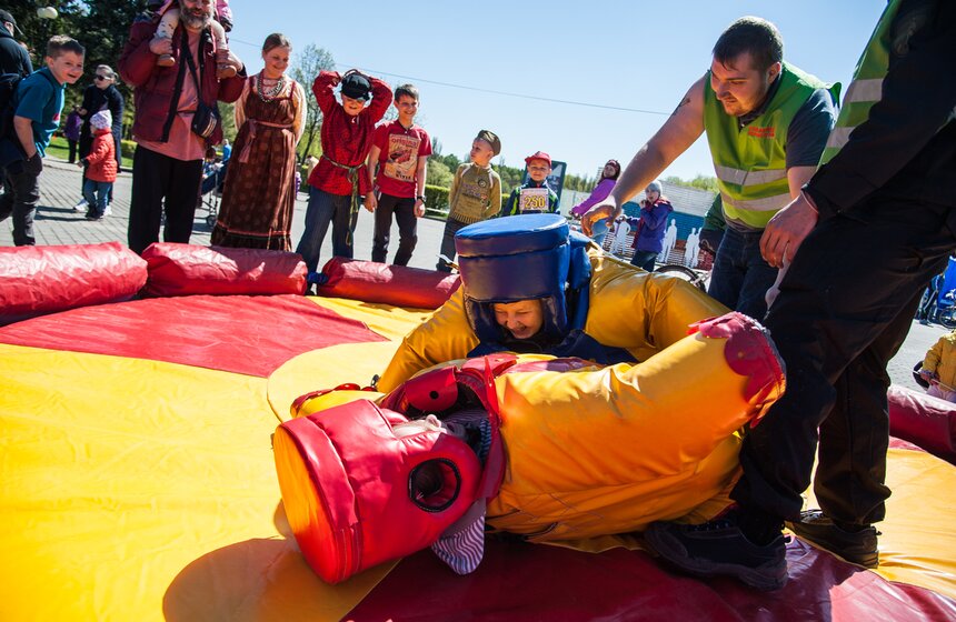 Велопробег "Спасибо за то, что мы живы!" прошел в Измайлове 15 фото