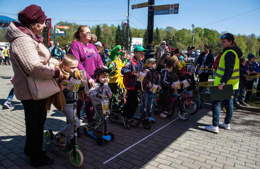 Велопробег "Спасибо за то, что мы живы!" прошел в Измайлове 19 фото