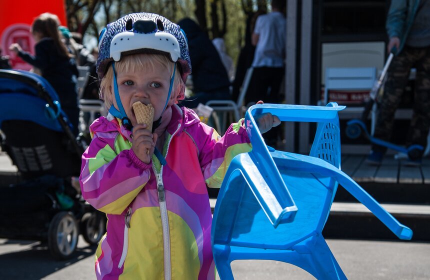 Велопробег "Спасибо за то, что мы живы!" прошел в Измайлове 23 фото